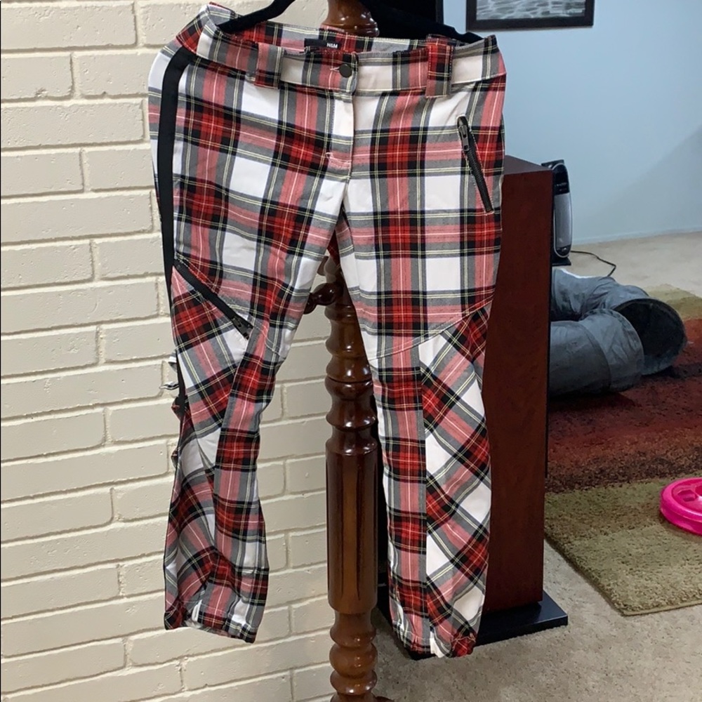 H&M Flannel like pants - 6
